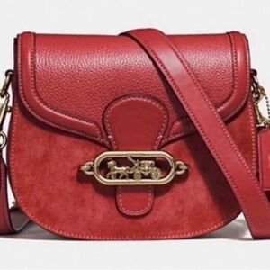 Coach Cherry Red Crossbody Bag